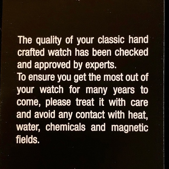 Eiger Men’s Large Face Watch with Black Band NIP - Picture 3 of 7